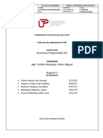 Informe de Laboratorio N 10 PLC