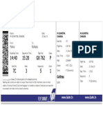 GoAir - Airline Tickets and Fares - Boarding Pass