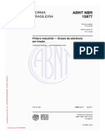 NBR 15877 - Pintur A Industrial - Ensaio de Aderência Tração PDF