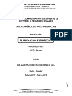 Guia de Planificación Estrategica Oct. 2017-Feb.2018