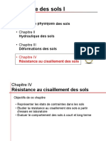 Chapitre 4-Resistance Au Cisaillement Des Sols