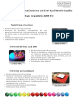 Catàlogo de Pasteles QUE BO! PDF