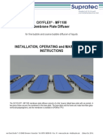 Installation Manual OXYFLEX® MF1100 October 2014 PDF