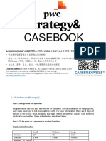 Strategy& PwC Booz Casebook Consulting Case Interview Book思略特 - 博斯 - 普华永道咨询案例面试