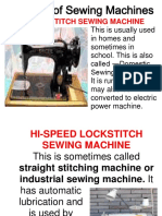 Types of Sewing Machines