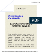 Purificacion de La Virgen