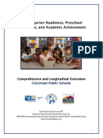 2020 CPS Kindergarten Readiness Study