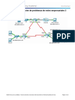 8.2.4.13 Packet Tracer - Solución de Problemas de Redes Empresariales 2