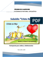 Catequesis Cristo Rey