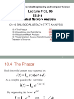 Lecture 05 The Phasors and Some Examples