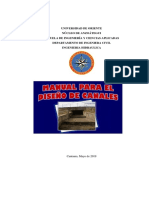 Manual para El Diseño de Canales