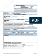 Assessment I - Project Risk Management