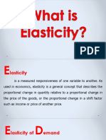 Elasticity