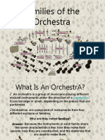 Instrument Families Orchestra