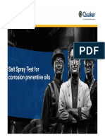 Salt Spray Test For RP Oils PDF