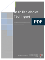 Basic Radiological Techniques