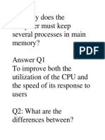 Memory Manegment ch#7 Operating System