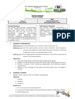 G9 English Lesson Exemplar 1st Quarter