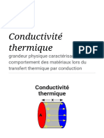 Conductivité Thermique - Wikipédia