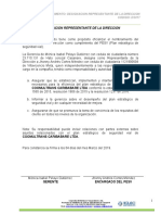 Designacion Representante de La Direccion