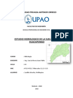 Estudio Hidrologico - Academico - Huacapongo