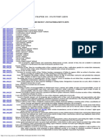 Nrs Chapter 108 - Statutory Liens