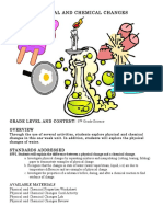 Physical and Chemical Properties and Changes