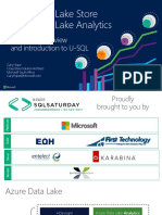 Azure Data Lake and U-SQL