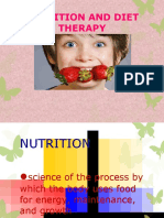 NUTRITION AND DIET THERAPY Powerpoint