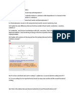 Question and Answer Short Heat Transfer NEWW