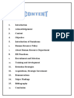 HRM On Pantaloons PDF