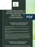 Construcción y Socialización Del Pacto de Convivencia