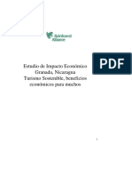 Estudio de Impacto Económico Granada, Nicaragua Turismo Sostenible