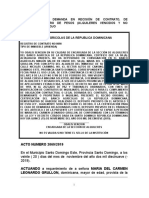 Demanda en Desalojo Por Falta de Pago