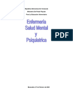 Enfermeria, Salud Mental y Psiquiatrica