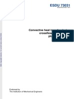 ESDU 73031 Convective Heat Transfer During Crossflow of Fluids Over Plain Tube