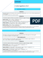 A1 Grammaire Interrogation