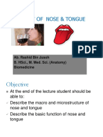 Anatomy of Nose and Tongue