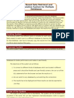 Web Based Data Retrieval and Manipulation System For Multiple Databases Color Abstract