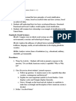 Lesson Plan Social Stratification