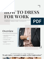 Dress Code Presentation PDF