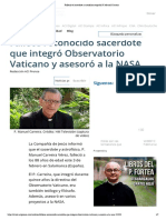 Falleció El Sacerdote y Astrofísico Español P. Manuel Carreira PDF