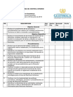 Programa de Control Interno