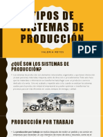 Tipos de Sistemas de Producción