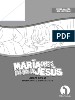 MARÍA UNGE LOS PIES DE JESÚS © Calvary Curriculum PDF