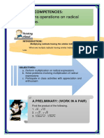 Multiplying Radicals