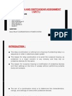 Protection and Switchgear Assignment PDF