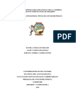 Proyecto Diagnóstico Organizacional para La Empresa Restaurante Pueblito Paisa de Girardot (1) Ok PDF