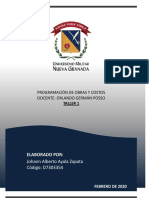 COSTOS Y PRESUPUESTOS - PMI - Ayala - Johann - LEAN CONSTRUCTION