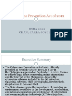 Cybercrime Prevention Act of 2012